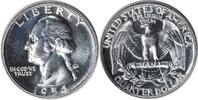 US Quarter 1954 Washington Silver Quarter PR64 Uncertified None -