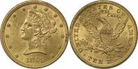 US Ten Dollar 1899 $10 Gold Liberty Head AU58 Uncertified #858 None -