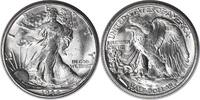 US Half Dollar 1944-S/S Walking Liberty Silver Half Dollar RPM1 MS63 Uncertified #250 None -