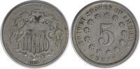 US Nickel 1872 Shield Nickel DDO 2-O-III F Uncertified #859 None -