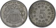 US Nickel 1872 Shield Nickel DDO 2-O-III F Uncertified #860 None -