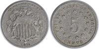 US Nickel 1876 Shield Nickel DDO VF Uncertified #145 None -