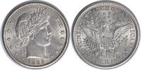 US Quarter 1895-S/S Barber Silver Quarter RPM1 MS63 Uncertified #142 None -