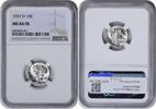 US Dime 1937-D Mercury Silver Dime MS66FB NGC None -