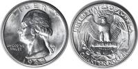 US Quarter 1943-D Washington Silver Quarter MS64 Uncertified None -