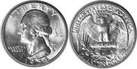 US Quarter 1954 Washington Silver Quarter MS64 Uncertified None -