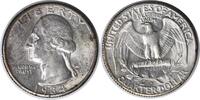 US Quarter 1934-D Washington Silver Quarter MS63 Uncertified #141 None -