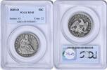 US Half Dollar 1849-O Liberty Seated Silver Half Dollar EF45 PCGS None -