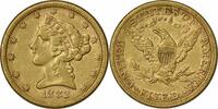 US Five Dollar 1882 $5 Gold Liberty Head EF Uncertified #200 None -