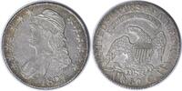 US Half Dollar 1827 Bust Half Dollar Square Base 2 AU Uncertified #306 None -