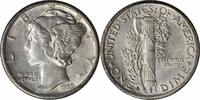 US Dime 1939-S Mercury Silver Dime AU58 Uncertified None -