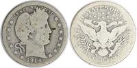 US Quarter 1914-S Barber Silver Quarter G Uncertified #938 None -