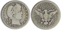 US Quarter 1914-S Barber Silver Quarter G Uncertified #939 None -