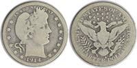 US Quarter 1914-S Barber Silver Quarter G Uncertified #940 None -