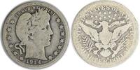 US Quarter 1914-S Barber Silver Quarter G Uncertified #941 None -