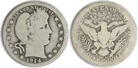 US Quarter 1914-S Barber Silver Quarter G Uncertified #942 None -
