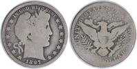 US Half Dollar 1897-O Barber Silver Half Dollar G/AG Uncertified #1010 None -
