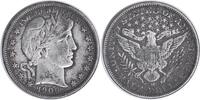 US Half Dollar 1906-D Barber Silver Half Dollar VF Uncertified #206 None -