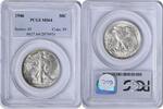 US Half Dollar 1946 Walking Liberty Silver Half Dollar MS64 PCGS None -