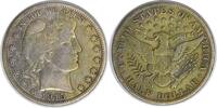 US Half Dollar 1915 Barber Silver Half Dollar F Uncertified #1032 None -