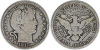 US Half Dollar 1915 Barber Silver Half Dollar VG Uncertified #1052 None -