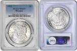 US Dollar 1923 Peace Silver Dollar MS66 PCGS (CAC) CAC -