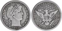 US Half Dollar 1915-S Barber Silver Half Dollar VF Uncertified #320 None -