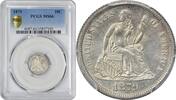 US Dime 1879 Liberty Seated Silver Dime MS66 PCGS None -