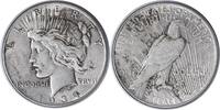 US Dollar 1934 Peace Silver Dollar AU58 Uncertified #322 None -