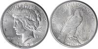 US Dollar 1935 Peace Silver Dollar AU58 Uncertified #334 None -