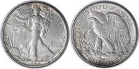 US Half Dollar 1944 Walking Liberty Silver Half Dollar MS60 Uncertified None -