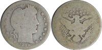 US Quarter 1908-S Barber Silver Quarter AG Uncertified None -