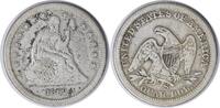 US Quarter 1862-S Liberty Seated Quarter VF Uncertified #311 None -