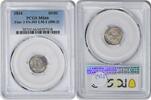 US Half Dime 1834 Bust Silver Half Dime 3/ Inv 3 FS-301 MS66 PCGS None -