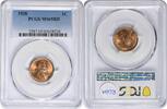 US Cent 1928 Lincoln Cent MS65RD PCGS None -