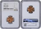 US Cent 1930-S Lincoln Cent MS65RD NGC None -