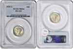 US Dime 1936-S Mercury Silver Dime FS-110 MS64 PCGS None -
