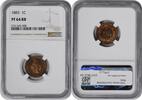 US Cent 1883 Indian Cent PR64RB NGC None -