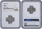 US Nickel 1882 Shield Nickel MS65 NGC None -