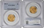 US Five Dollar 1901-S $5 Gold Liberty Head MS63 PCGS None -