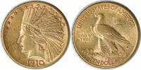US Ten Dollar 1910-S $10 Gold Indian AU Uncertified #130 None -