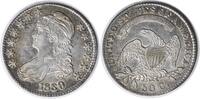 US Half Dollar 1830 Bust Silver Half Dollar Large 0 AU Uncertified #144 None -