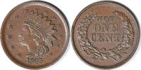 US Token 1863 Civil War Token Indian Head Patriotic 62/367 AU Uncertified -