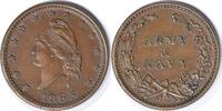 US Token 1863 Civil War Token French Liberty Patriotic 13/297 AU Uncertified -