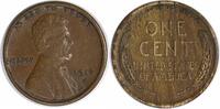 US Cent 1916-S Lincoln Cent Choice EF Uncertified None -