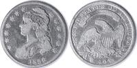 US Half Dollar 1836 Bust Silver Half Dollar Lettered Edge F Uncertified #207 None -