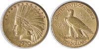 US Ten Dollar 1910-D $10 Gold Indian AU Uncertified #318 None -