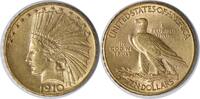 US Ten Dollar 1910-D $10 Gold Indian AU58 Uncertified #319 None -