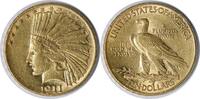 US Ten Dollar 1911 $10 Gold Indian AU Uncertified #327 None -