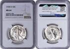 US Half Dollar 1938-D Walking Liberty Silver Half Dollar MS64 NGC None -
